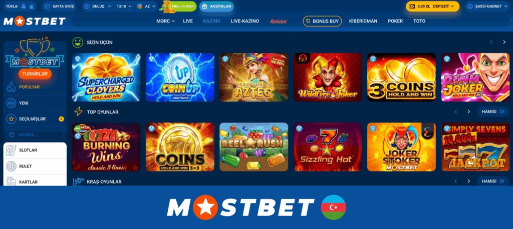 Mostbet AZ: Əla Onlayn Qumar Təcrübəsi